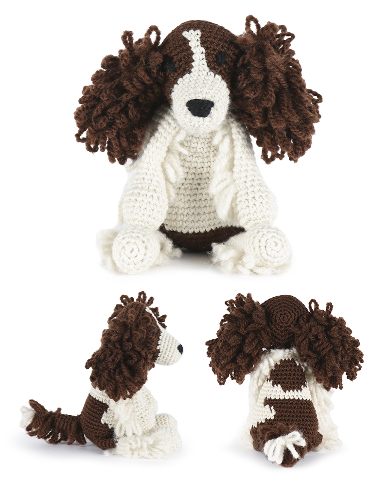 toft len the springer spaniel amigurumi crochet animal